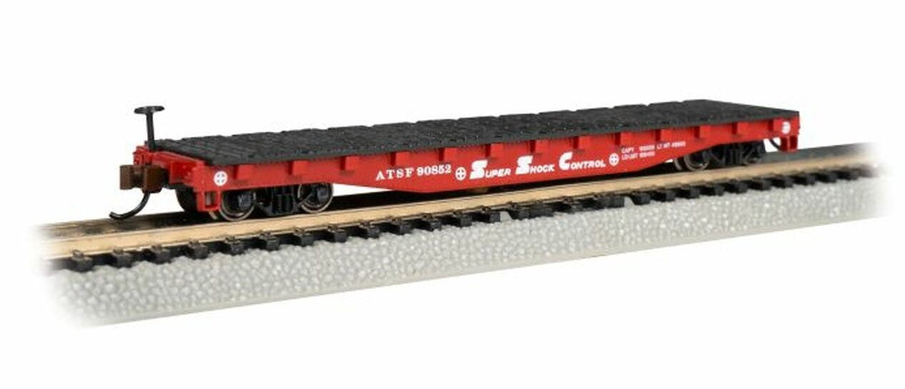 Bachmann 17351 N Santa Fe 52' Flat Car #90852
