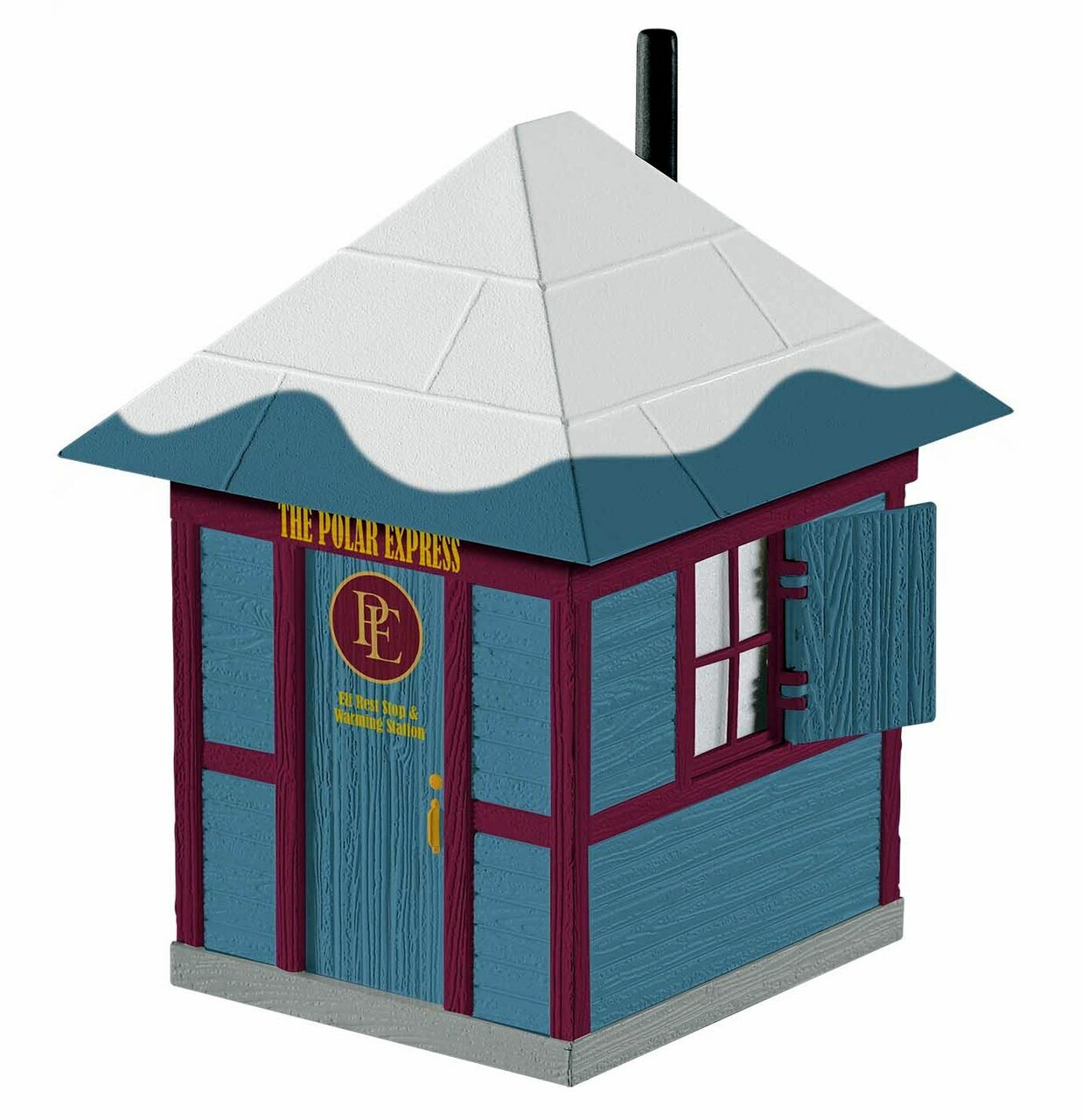 Lionel 2030140 O Polar Express Elf Warming Shacks (Pack of 3) LN/Box