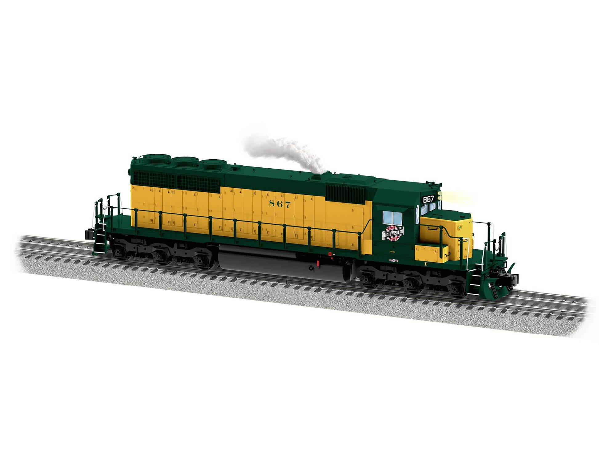 Lionel 2033501 O Chicago & North Western SD40 Diesel Locomotive #867 LN/Box
