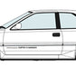 Hasegawa 20596 1:24 Toyota Corolla Levin AE92 GT-Z Plastic Model Kit