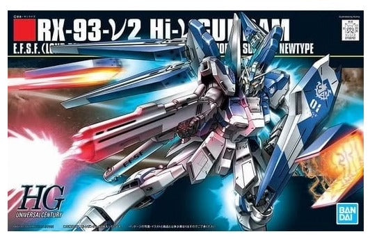 Bandai 2062386 1:144 RX-93-V2 Hi-Nu Gundam Char's Counterattack Plastic Kit