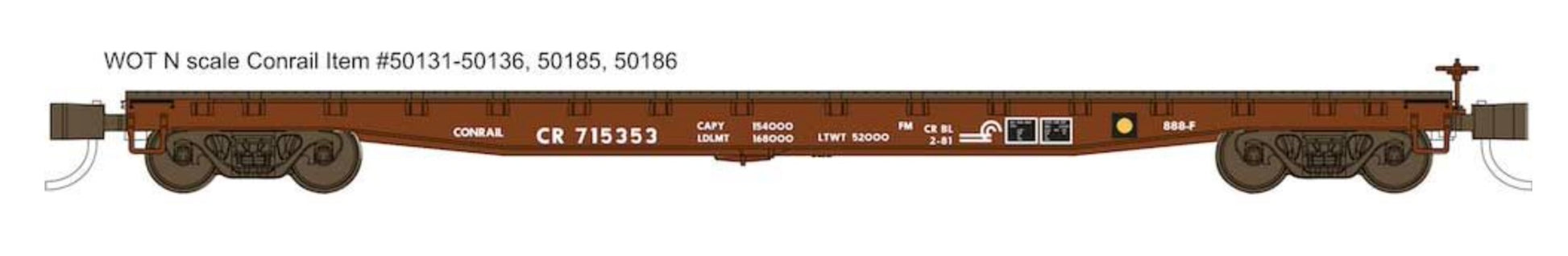 Wheels of Time 50185 N CON 53'-6