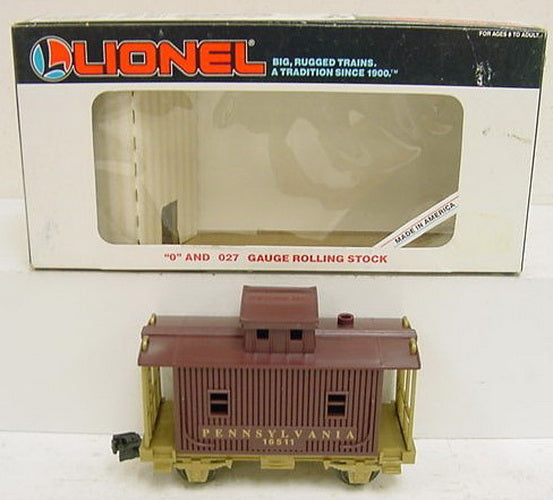 Lionel 6-16511 O Pennsylvania Bobber Caboose EX/Box