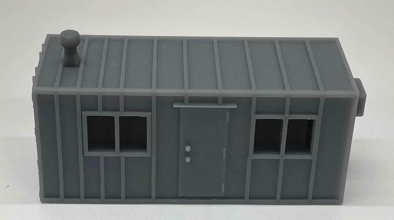 Phoenix Precision Models 31000 HO 20' Container Office 3D Printed Resin Kit