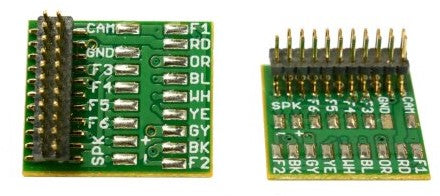 Train Control Systems 1653 21 HVM European Hardwire Plug - Male (Pack of 5)