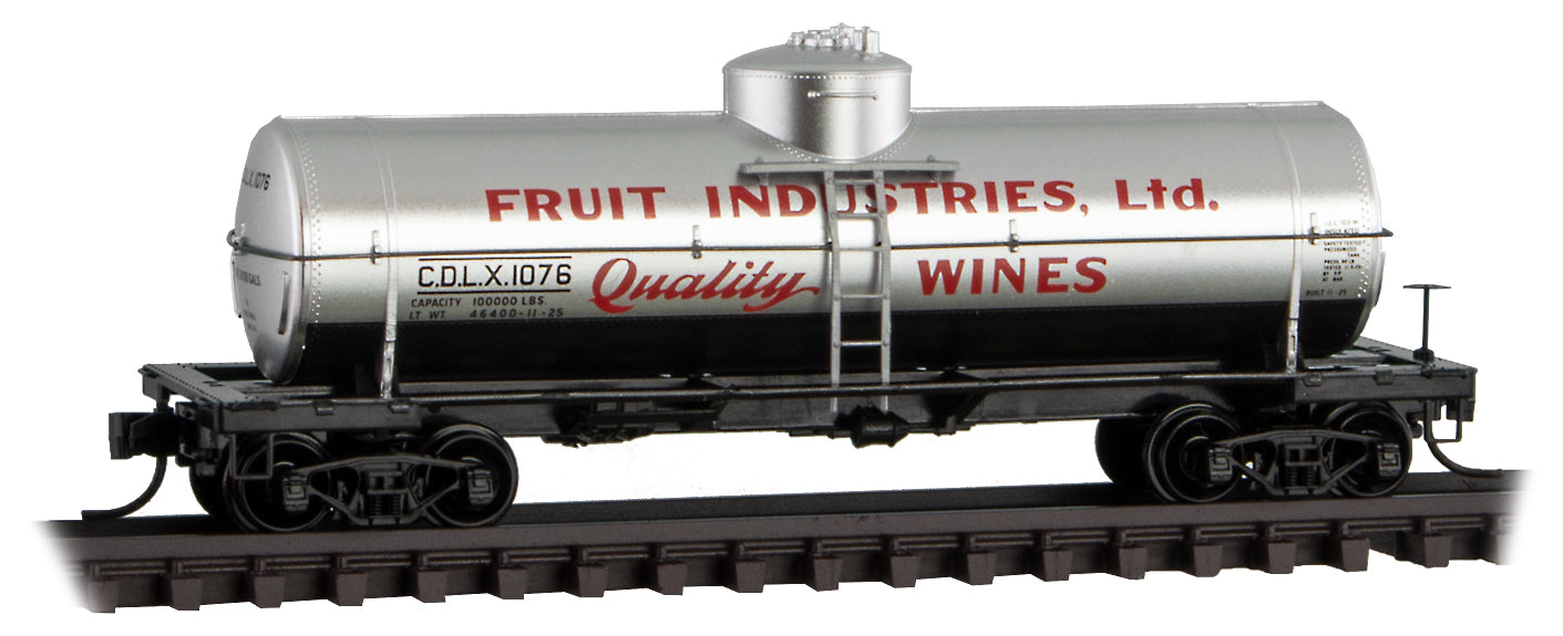 Micro-Trains 06500116 N Fruit Industries 39' Single Dome Tank Car #1076