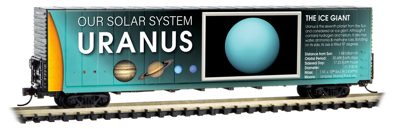 Micro-Trains 10202837 N Uranus 60' Double Plug Door Boxcar w/o Interior Light