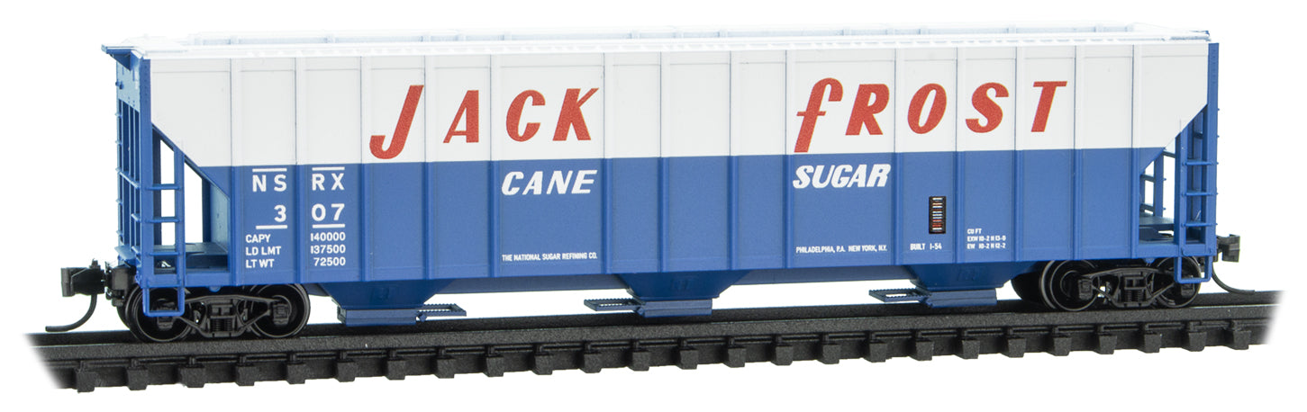 Micro-Trains 09900250 N Jack Frost 3-Bay Evans Covered Hopper #307