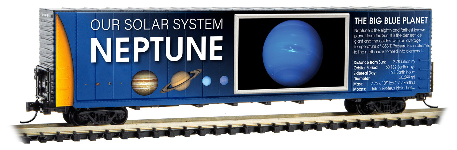 Micro-Trains 10202838 N Neptune 60' Double Plug Door Boxcar w/o Interior Light