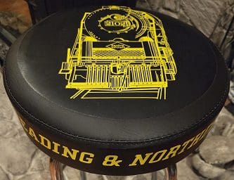 RMT by Design R-012-3-2102 Reading & Northern T-1 Heritage #2102 Bar Stool