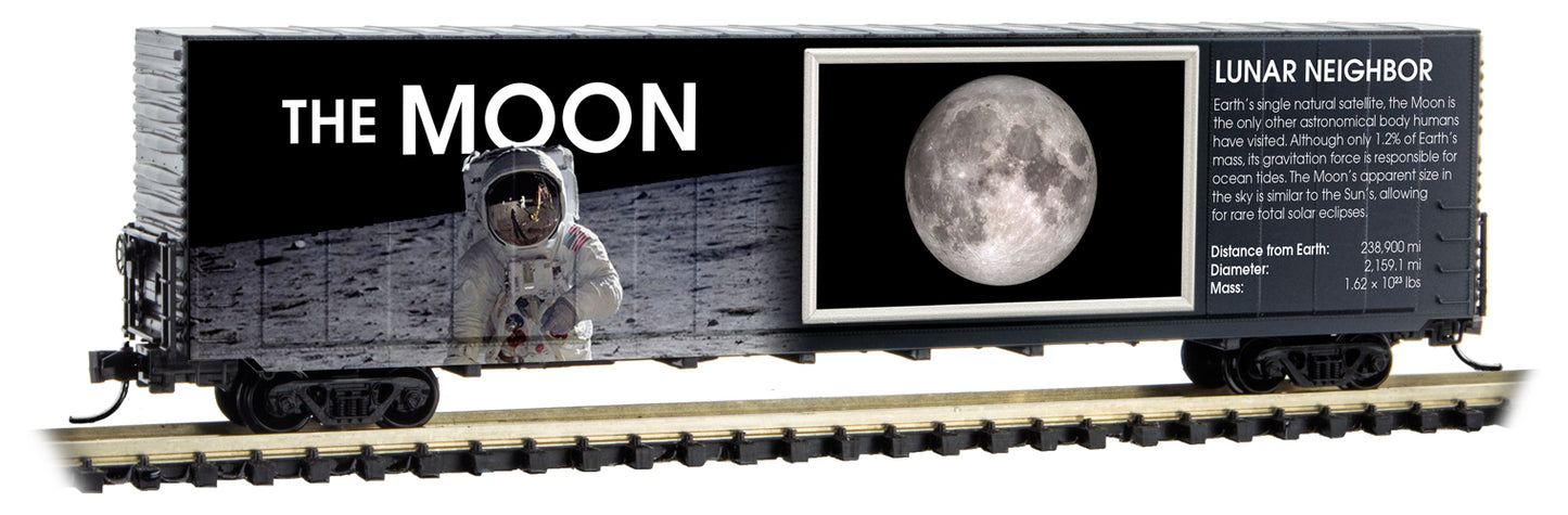 Micro-Trains 10202840 N The Moon 60' Double Plug Door Boxcar w/o Interior Light