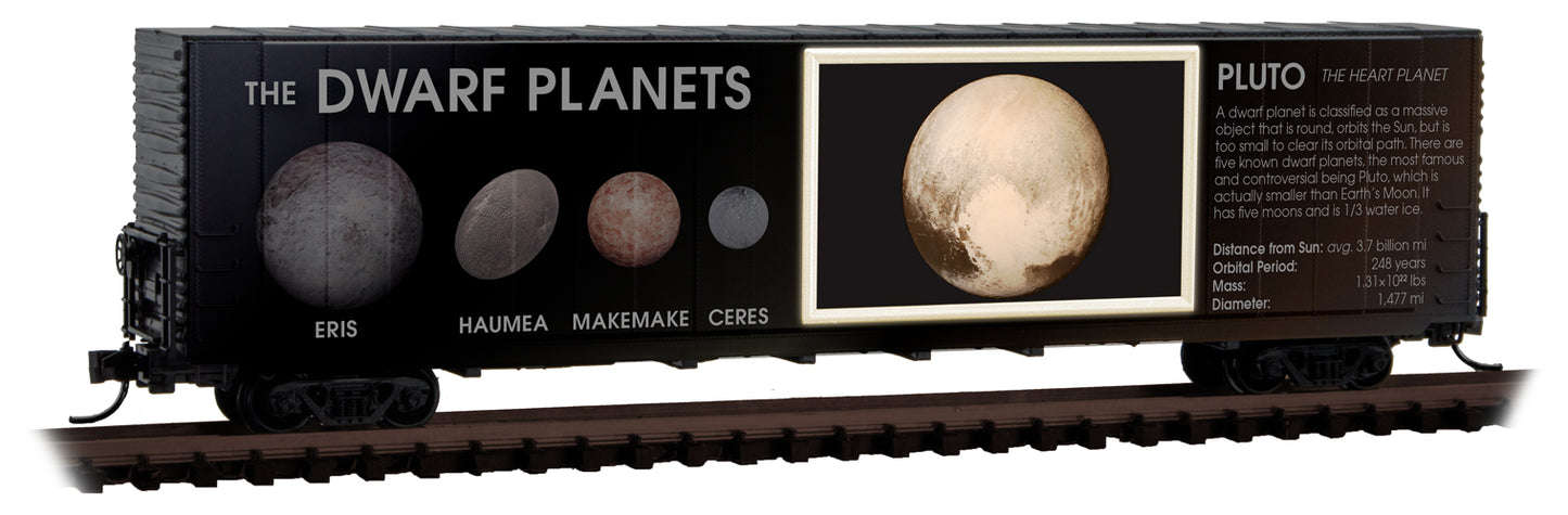Micro-Trains 10202839 N Dwarf Planets 60' Double Plug Door Boxcar w/o Light