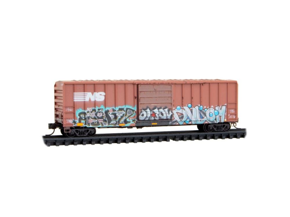 Micro-Trains 99305012 N Norfolk Southern Weathered 50' Boxcar (Set of 3)