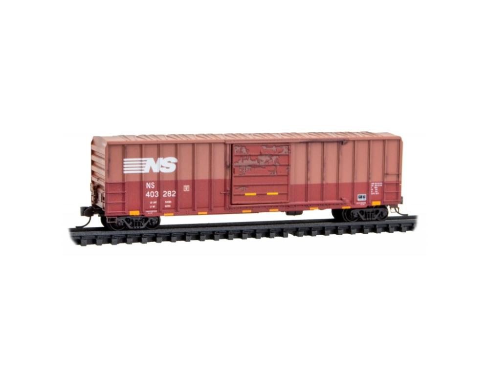 Micro-Trains 99305012 N Norfolk Southern Weathered 50' Boxcar (Set of 3)