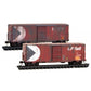 Micro-Trains 99305990 N CP Rail Weathered 40' Boxcar (Set of 2)