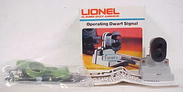 Lionel 6-2115 O and O27 Scale Operating Dwarf Signal LN/Box