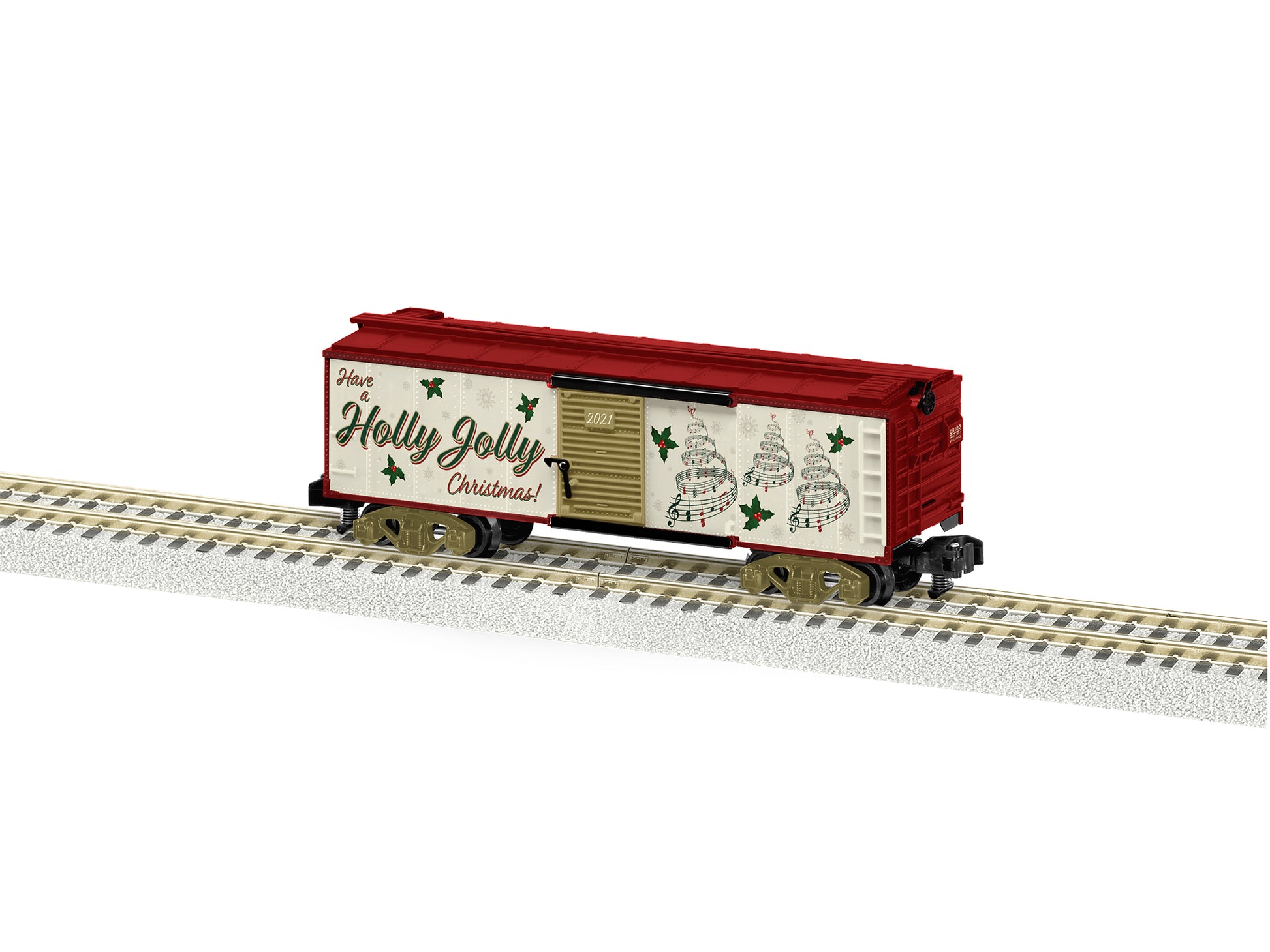 American Flyer 2119250 S 2021 Christmas Music Boxcar