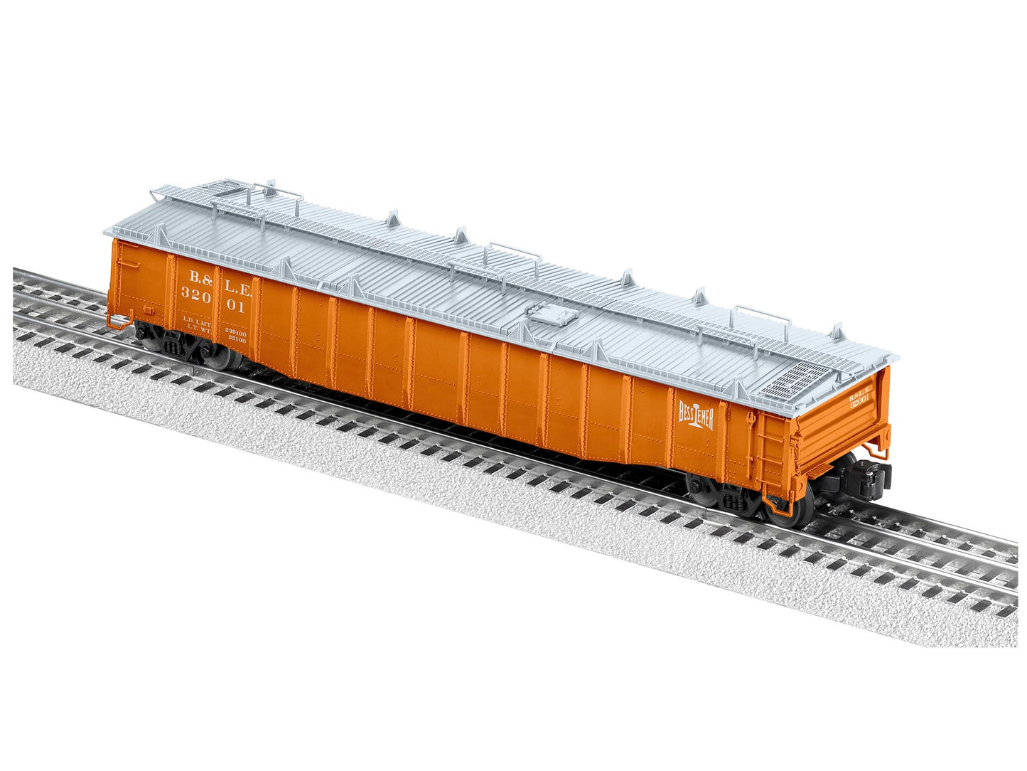 Lionel 2126011 O Bessemer & Lake Erie PS-5 Covered Gondola #32001