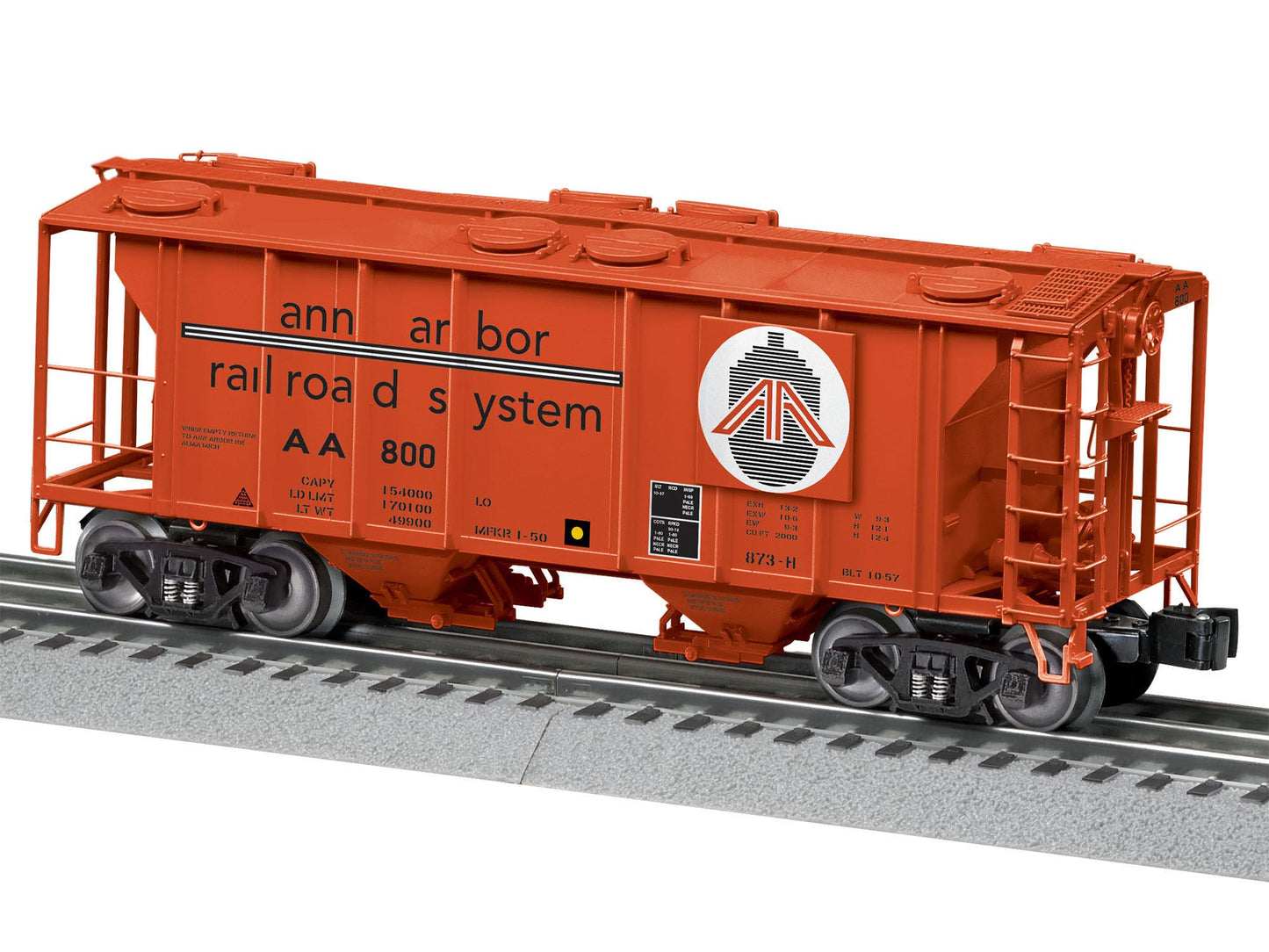 Lionel 2126180 O Ann Arbor PS-2 Hopper #800