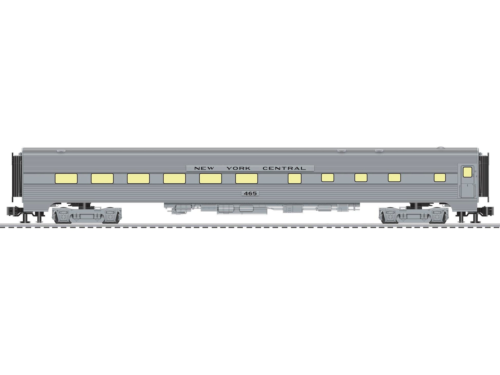 Lionel 2127330 O New York Central Southwestern Limited 21'' StationSounds Diner LN/Box