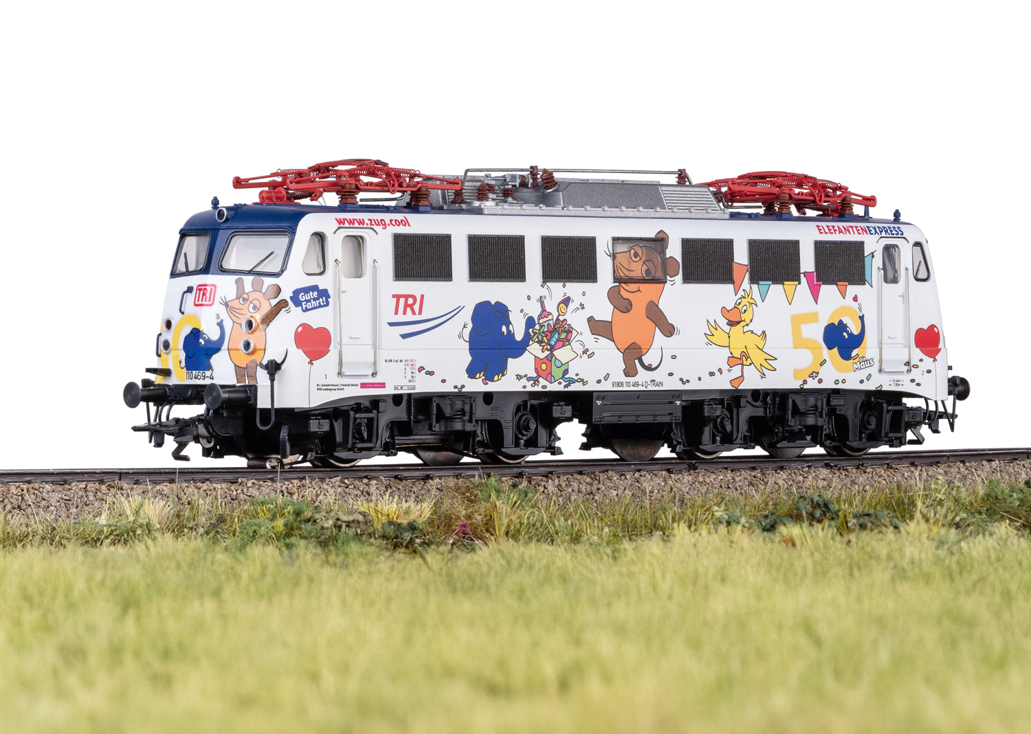 Marklin 39111 HO Train Rental, Inc. Class 110 Electric Locomotive #110 469-4