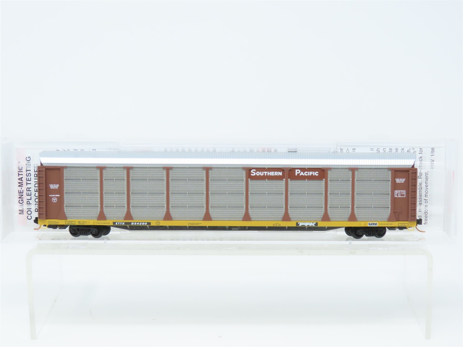 Micro-Trains 11100081 N Southern Pacific 89' Tri-Level Closed Autorack #854290
