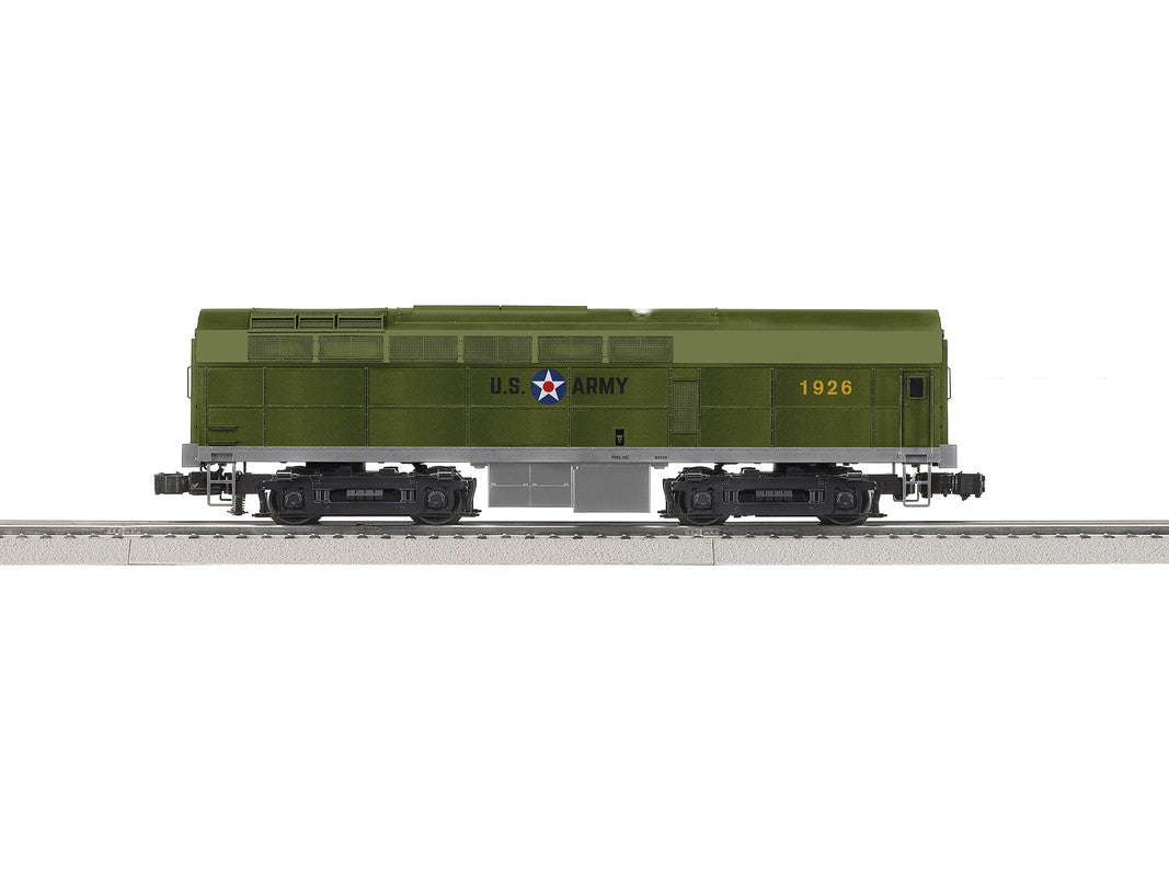 Lionel 2133288 O Gauge US Army Sharknose B-Unit Diesel Engine #1926