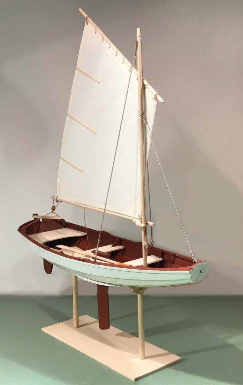 Model Shipways 1471 1:12 Norwegian Sailing Pram Wooden Model Ship Kit