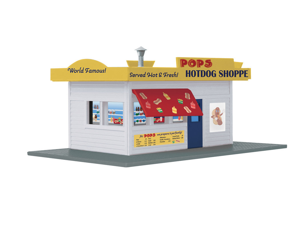 Lionel 2167020 HO Pop's Hot Dog Shoppe Building Kit