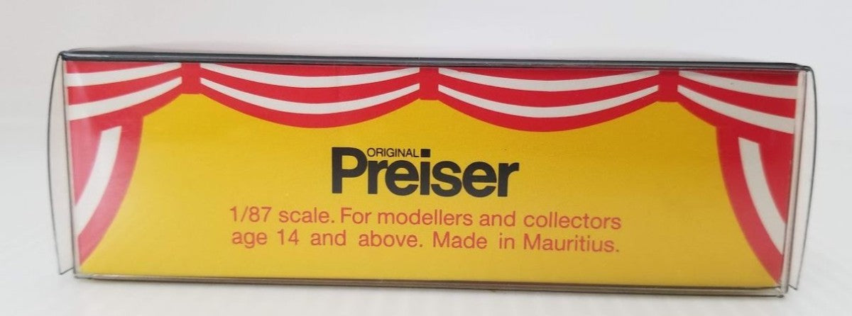 Preiser 22103 HO Hagenbeck-Wallace Circus Cage Wagon # 23 Colors May Vary