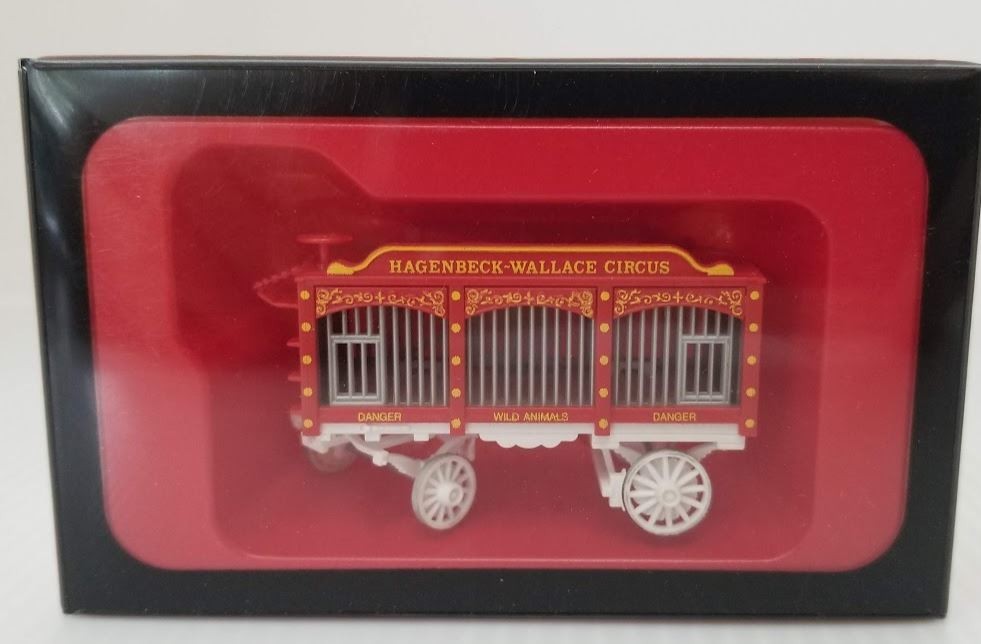 Preiser 22103 HO Hagenbeck-Wallace Circus Cage Wagon # 23 Colors May Vary