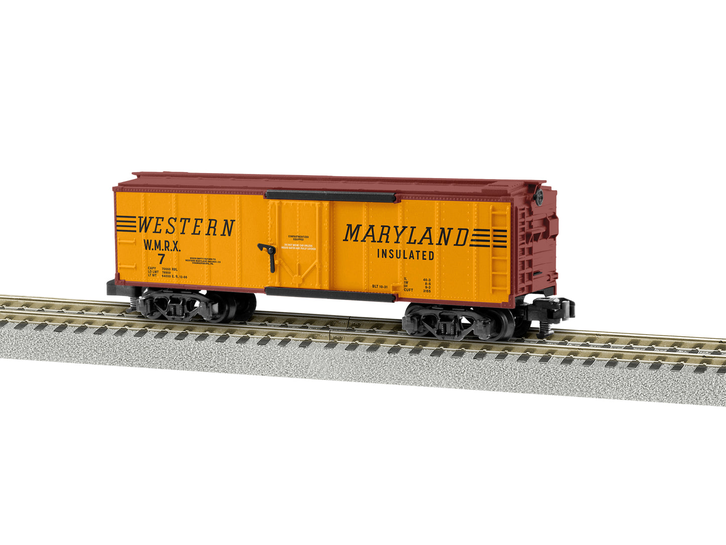 American Flyer 2219401 S Western Maryland Insulated Boxcar #7
