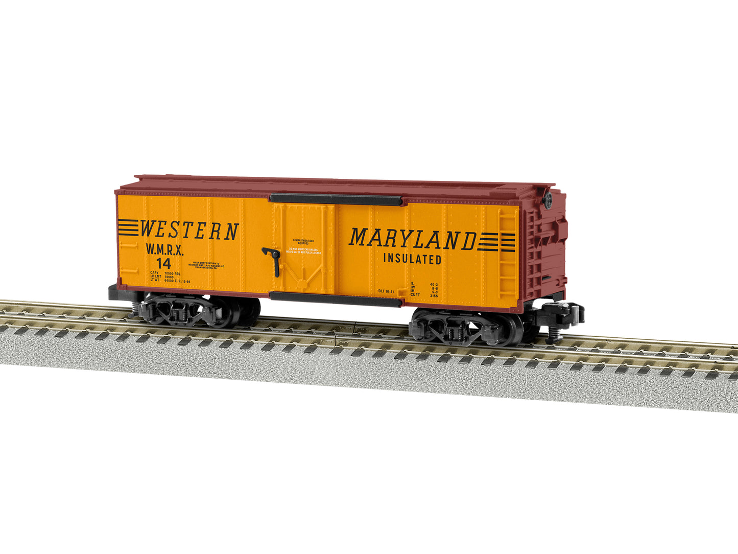 American Flyer 2219402 S Western Maryland Insulated Boxcar #14
