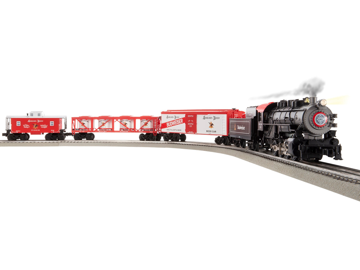 Lionel 2223050 Anheuser Busch LionChief O Gauge Starter Set with Bluetooth 5.0