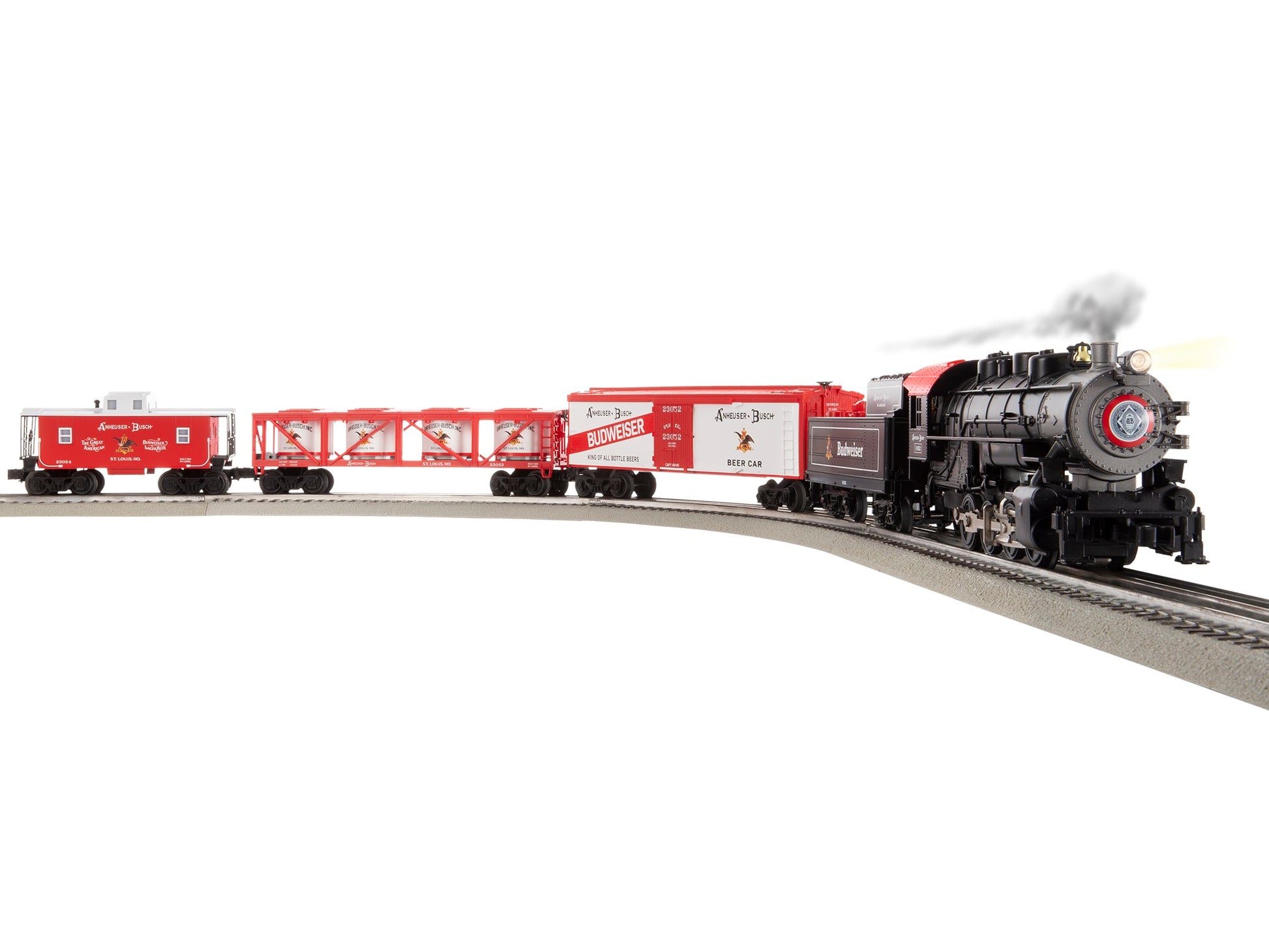 Lionel 2223050 Anheuser Busch LionChief O Gauge Starter Set with Bluetooth 5.0