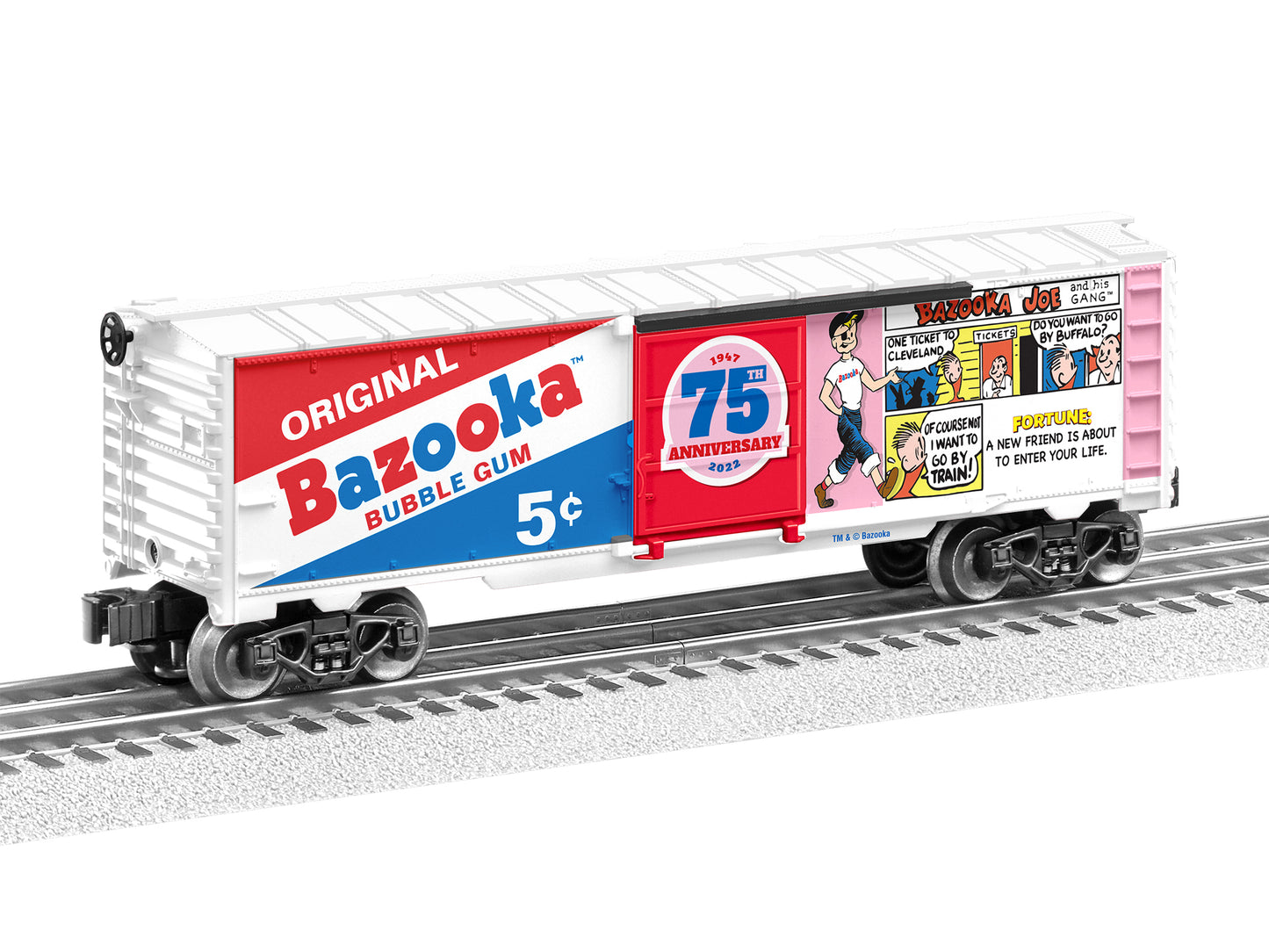 Lionel 2238180 O Bazooka 75th Anniversary MUSA Boxcar