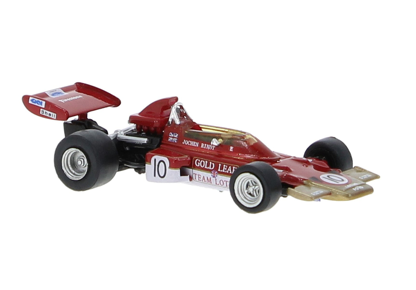 Brekina Automodelle 22881 HO J.Rindt #10 GP Holland 1970 1970s Lotus 72D