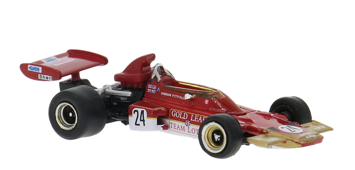 Brekina Automodelle 22883 HO #24 Sieg von Emerson Fittipaldi 1970s Lotus 72D
