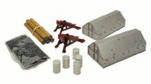 Lionel 6-22942 O Scale Barrels, Logs, Bumpers Accessories Pack LN/Box