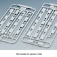 Kato 23-163 N Platform Edge Barrier with Doors For 6 Cars x2 Kit