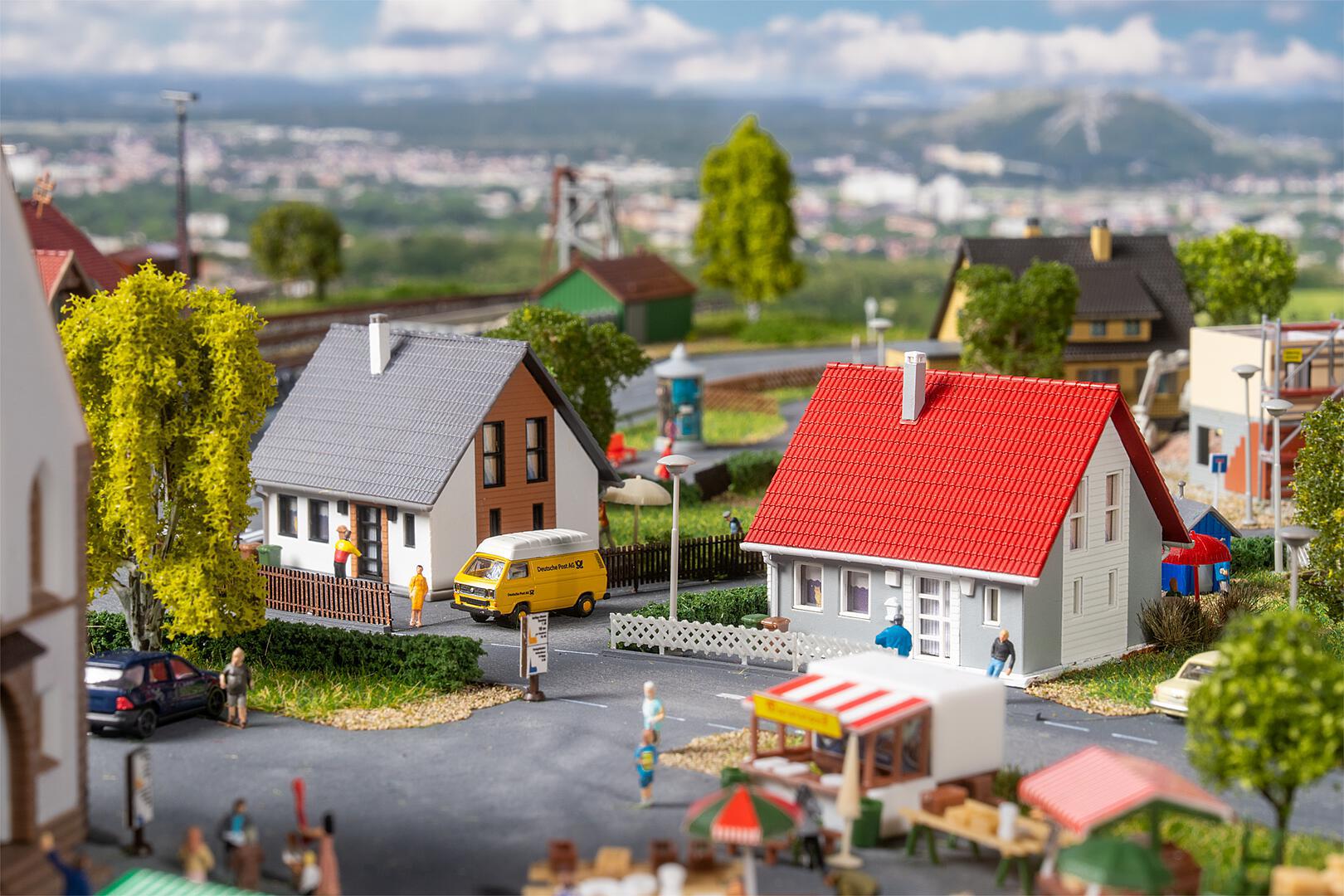 Faller 232148 N Detached House Building Kit (Pack of 2)