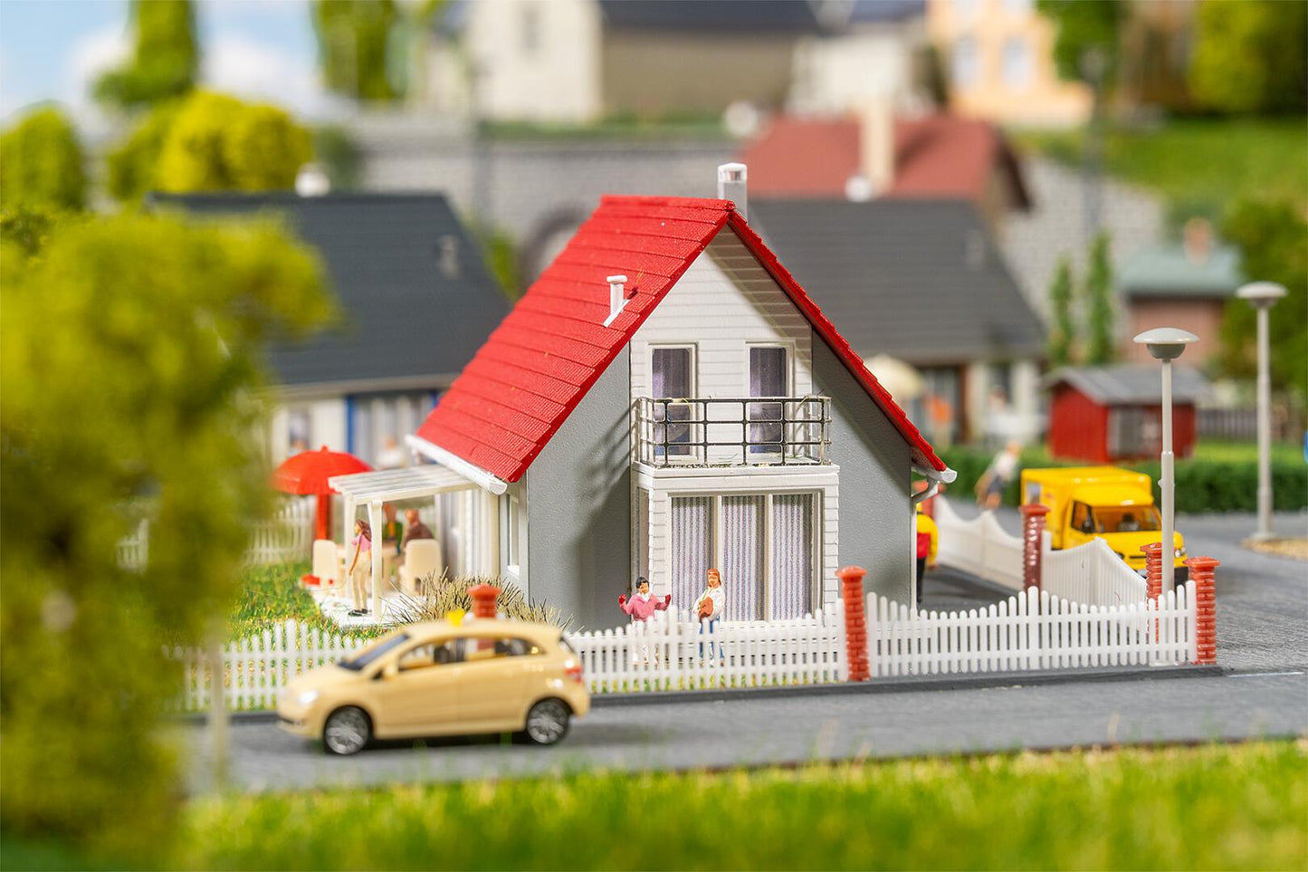 Faller 232148 N Detached House Building Kit (Pack of 2)