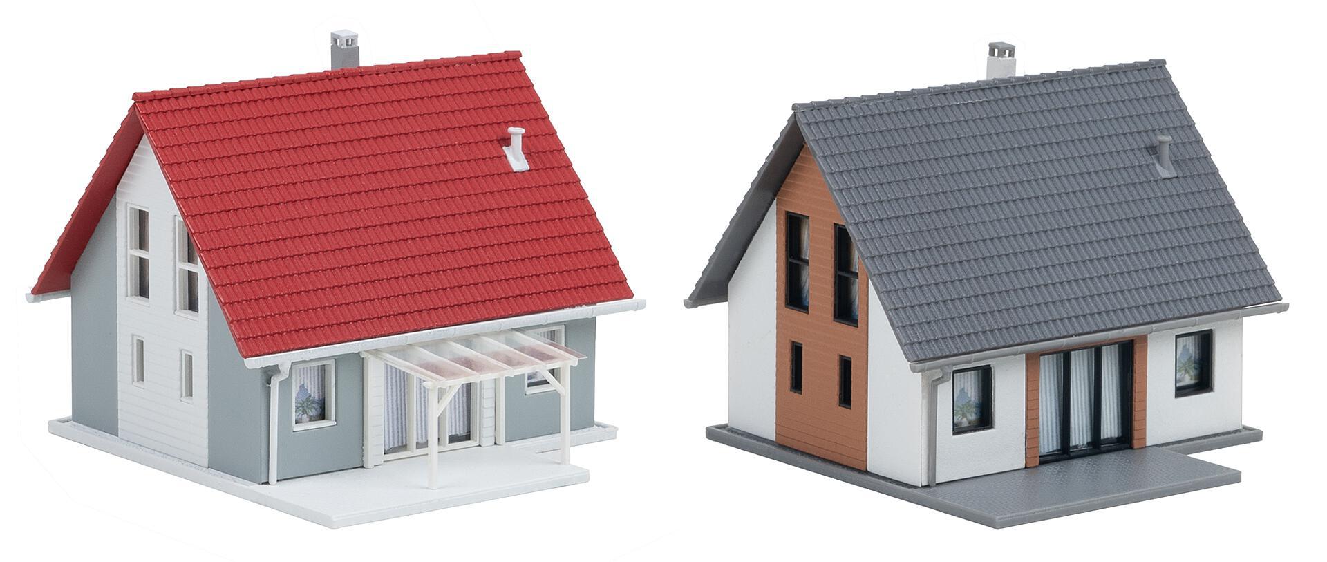 Faller 232148 N Detached House Building Kit (Pack of 2)