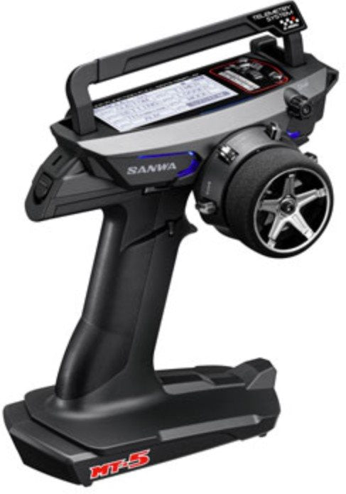 Sanwa 101A32661A MT-5 FH5 4-Channel 2.4GHz Radio System with RX-493i Receiver