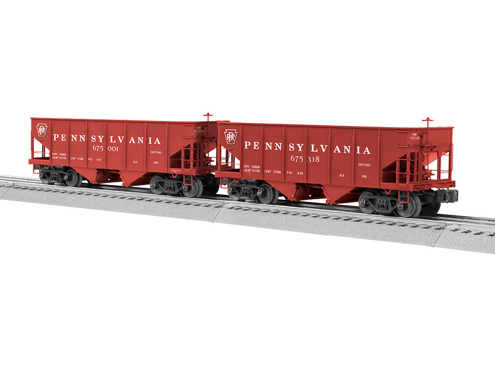 Lionel 2326480 O Pennsylvania Railroad GLA Hopper (Set of 2)