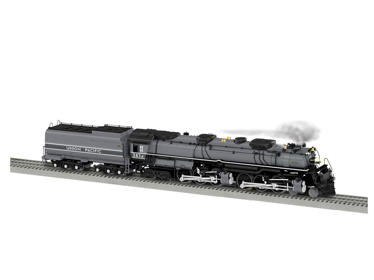 Lionel 2331240 O Gauge UP "Greyhound" Challenger Steam Locomotive #3834 w LEGACY