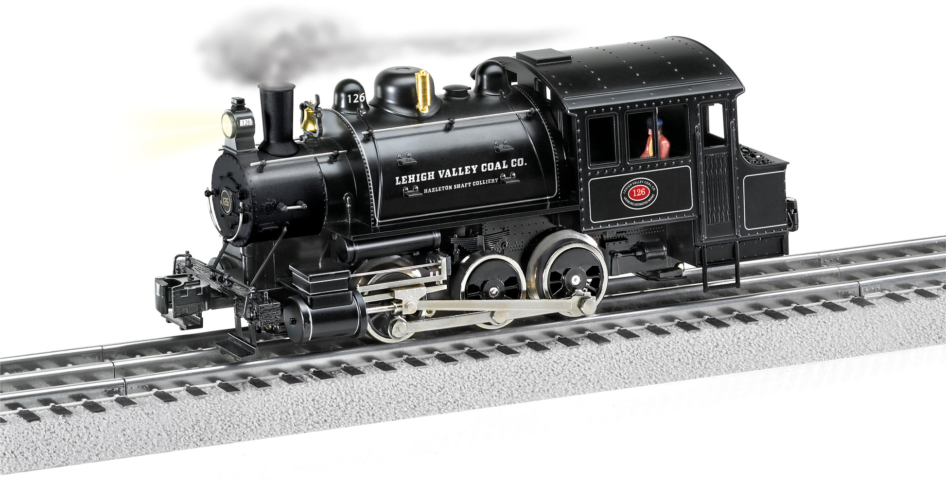 Lionel 2332030 O LV Coal Co. LionChief Plus 2.0 0-6-0T Steam Locomotive #126