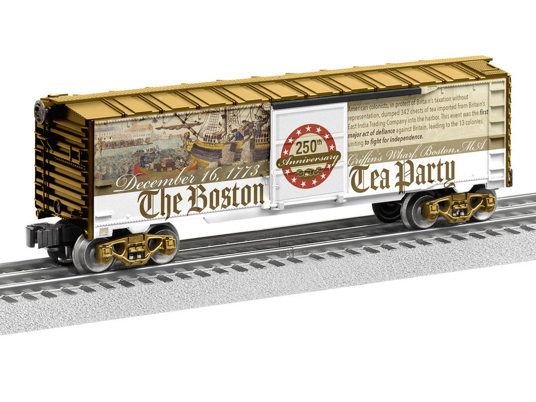 Lionel 2338090 O American History Boston Tea Party Boxcar