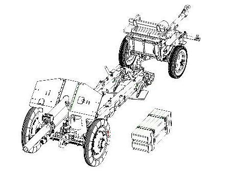 Trumpeter 02344 1:35 Soviet 122mm Howitzer 1938 M-30 Late Version Plastic Kit