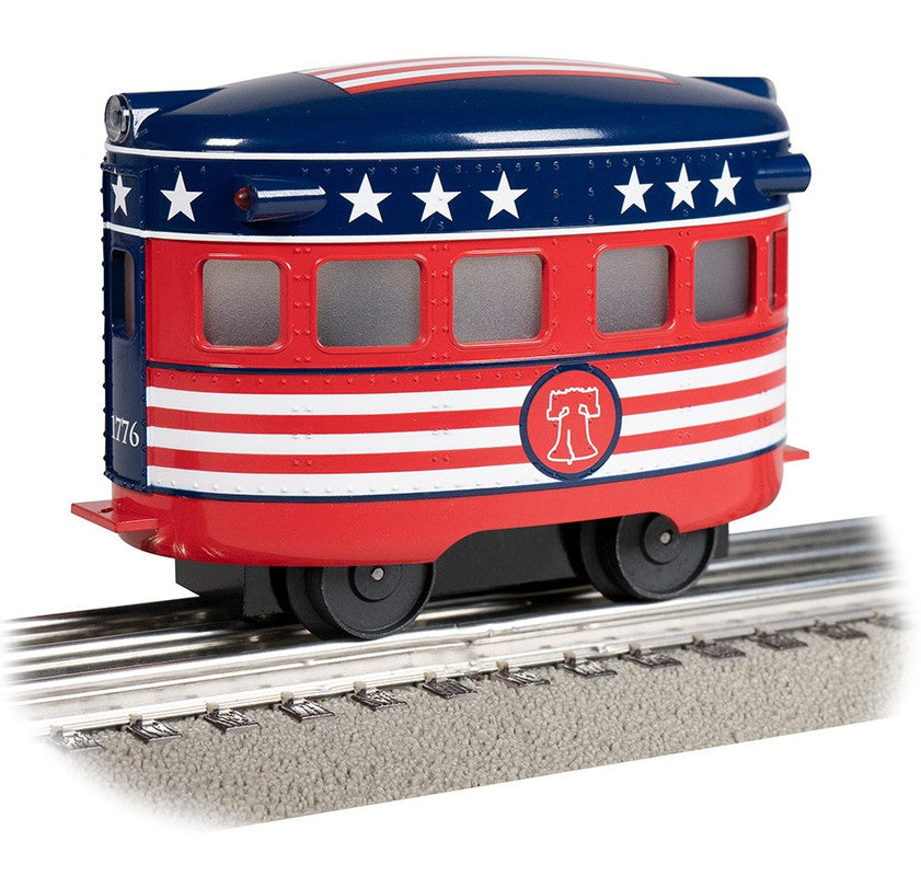 Bachmann 23701 O Independence Day Motorized Eggliner